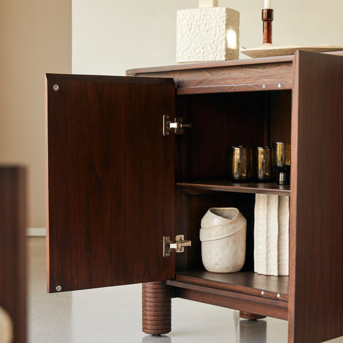 Tikamoon Buffetkast in mindi 160 cm - Bruin - vtwonen shop