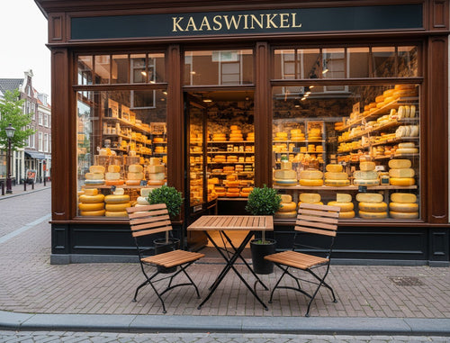 MaximaVida inklapbare vierkante acacia bistroset Toscana 70 cm zwart - stoelen zonder armleuning - vtwonen shop