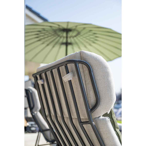 Garden Impressions loungestoelen Fresno - Mati donker grijs - 3-delig - vtwonen shop