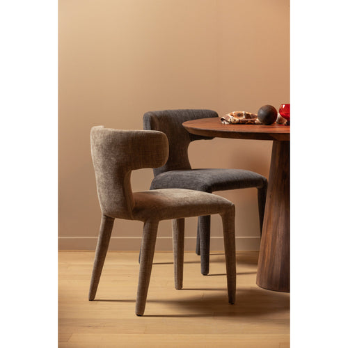 BePureHome eetkamerstoelen Permit - Polyester - Zand - Set van 2 - vtwonen shop