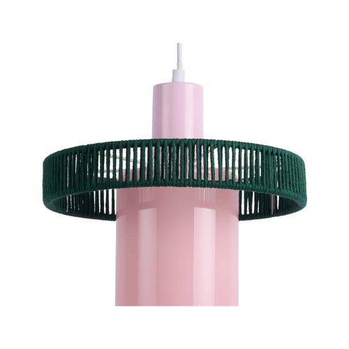 Leitmotiv hanglamp Firenze Long - roze - Ø25cm