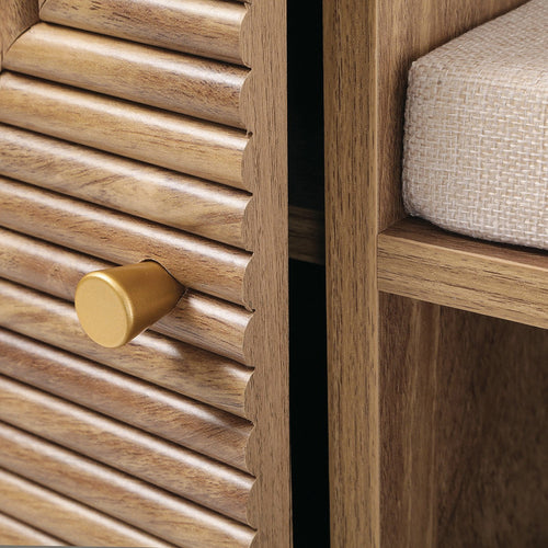 Calicosy - Schoenenbank EDEN - Licht hout 101x39x59 cm