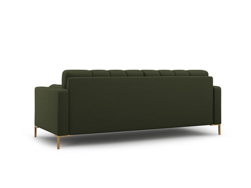 Cosmopolitan Design Bank Bali 3-zits, structurele stof, groente - 96x177x75cm