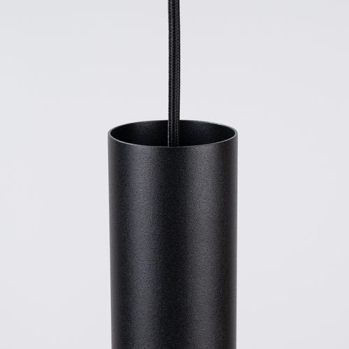 Sollux Lighting Hanglamp PELTA 1 zwart/navy - 30x30x126cm