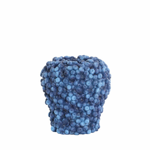 Light & Living vaas Berries - blauw - Ø25cm - vtwonen shop