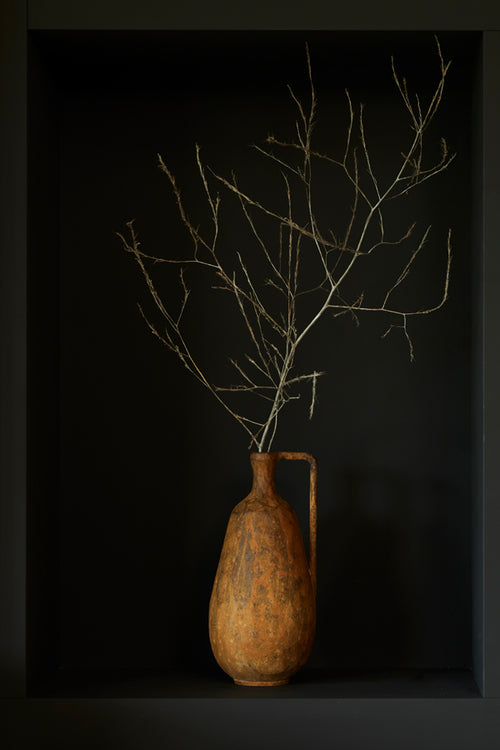 Light & Living vaas OSTRA - 17x16.5x35cm - bruin - vtwonen shop