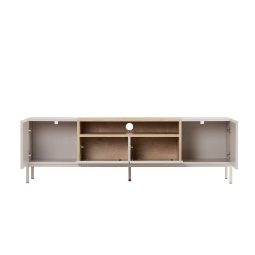 Calicosy - TV-meubel OLIVER - beige 160x35x50 cm
