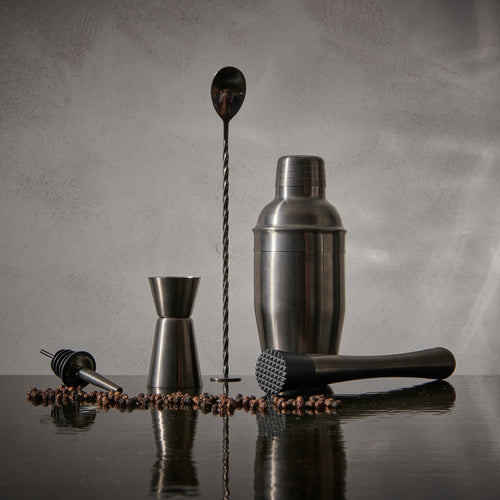 S|P Collection - Cocktailset 7-delig zwart Bar - vtwonen shop