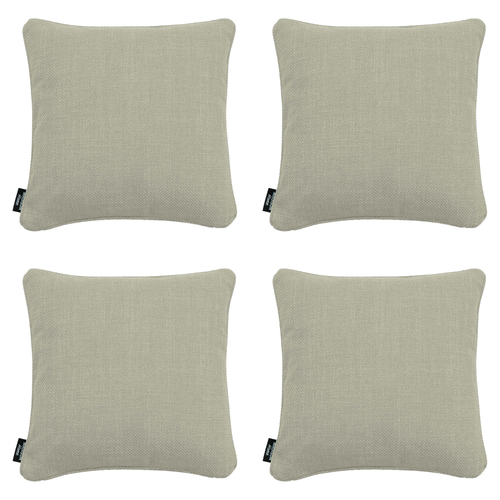 Madison - Sierkussen Nola natural - 45x45x10cm - Set van 4