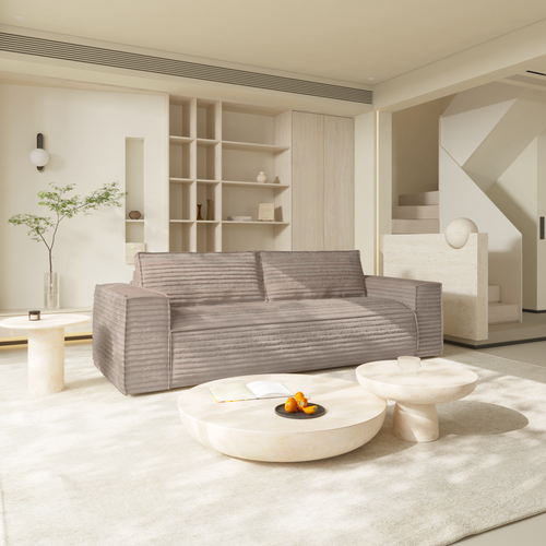 Sia Home - Rechte bank JOAN - Corduroy - Mol - 216cm - vtwonen shop