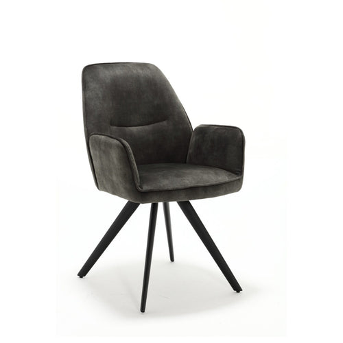 StarFurn Eetkamerstoel Nova - Groen Stof - Set van 2 - vtwonen shop