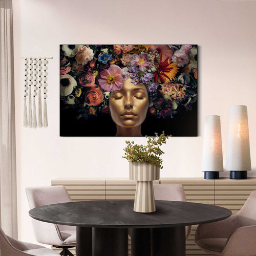 Reinders schilderij Serene Golden - 60x90cm