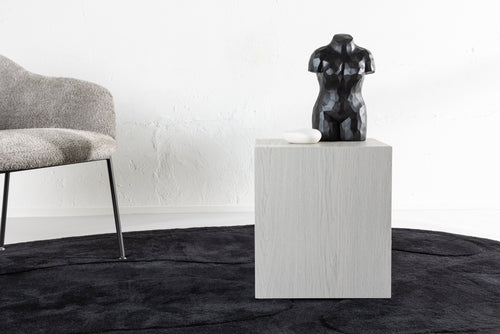 Rebellenclub Salontafel Tusani - 40 x 40 cm - Licht Eiken