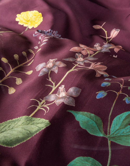 Essenza Augustina dekbedovertrek - Lits-Jumeaux XL – 260x200/220 cm - Mauve wine