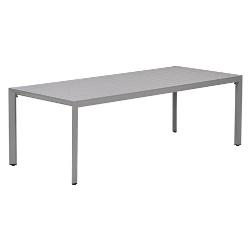 Garden Impressions Tuinset Kasper 7-delig - tuintafel 220x93 cm taupe