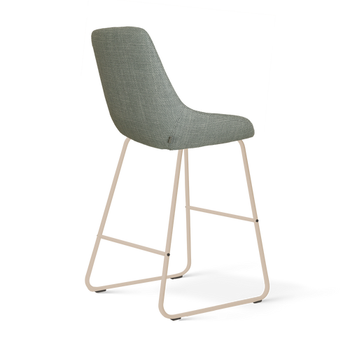 Nolon Nino-Isa barkruk saliegroen - beige onderstel - 65 cm