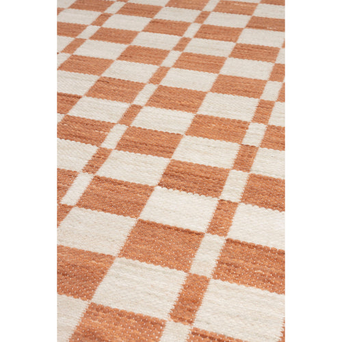 Zuiver Checker Vloerkleed 160x230 - Beige - vtwonen shop