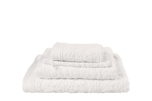 Pip Studio handdoek Tile de Pip - 55x100 cm - wit