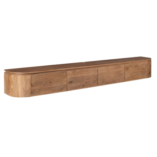 Starfurn Tv-meubel Excellent - Naturel Hout - 200x35x30cm