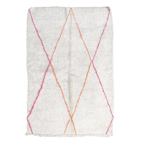 AFK Living vloerkleed Berber - handgemaakt - Wol - 120 cm x 170 cm
