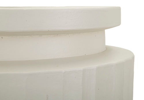 Mauro Ferretti vaas - 32x80 cm - crème
