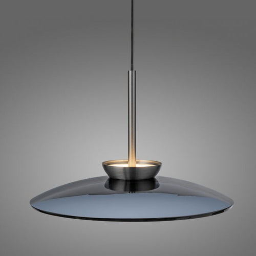 Neuhaus PURE hanglamp E-Moon - 1 lichts - 50  x 240   cm - grijs - vtwonen shop