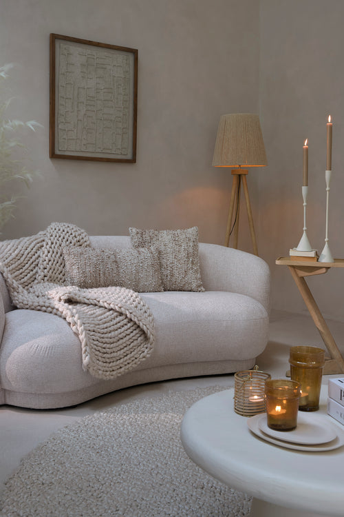 Light & Living ornament HAIPA - 74x2x90cm - wit
