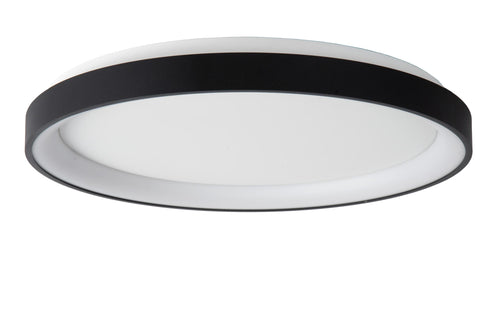 Lucide plafonnière VIDAL - Geïntegreerde LED - Zwart