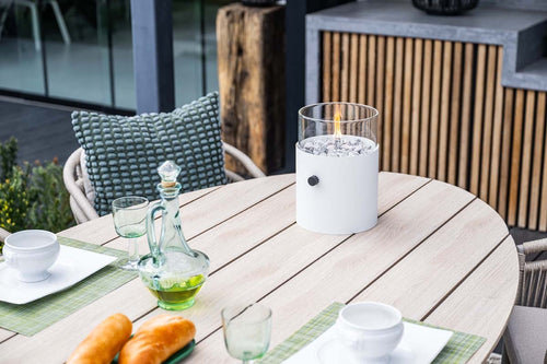 Garden Impressions tuintafel Tulli light teak vironwood - 180x115 cm - ovaal - vtwonen shop