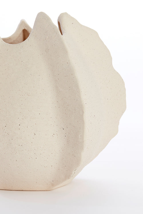 Light & Living vaas KELAPA - 26.5x26x23cm - wit - vtwonen shop