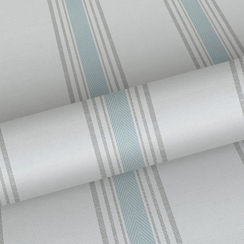 Sanders & Sanders behang strepen lichtblauw en beige - 53 cm x 10 m - 640202 - vtwonen shop