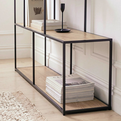 Calicosy - Boekenkast met 5 niveaus Colorado - 30x160x157 cm
