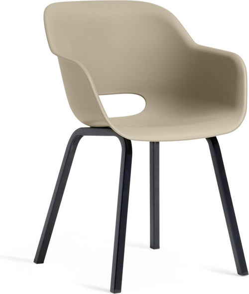 Keter Noa Tuinstoel - 2 stuks - 55x56,5x80cm - metalen frame - Zand - vtwonen shop