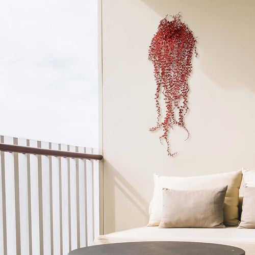 Maxifleur Callisia kunst hangplant 70cm UV Burgundy