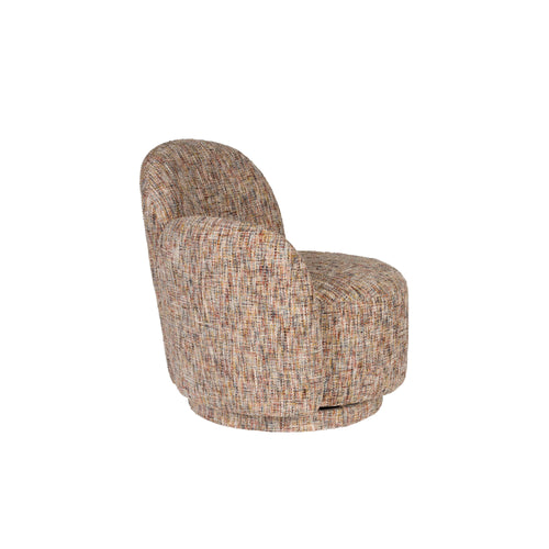 Dutchbone Rose Fauteuil Gemeleerd Meerkleurig - vtwonen shop