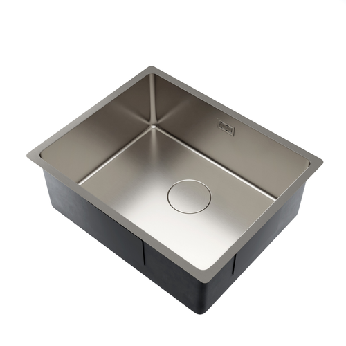 LOMAZOO spoelbak Nexion - RVS - chroom - 50 x 40 cm