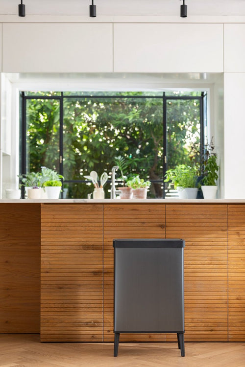 Curver Verto High - Prullenbak 54L - Grijs - 44x27x69cm - vtwonen shop