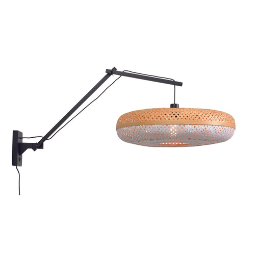 GOOD&MOJO wandlamp Andes - zwart - Ø60cm - vtwonen shop