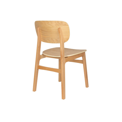 Zuiver Fleur Eetkamerstoelen Naturel - Set van 2