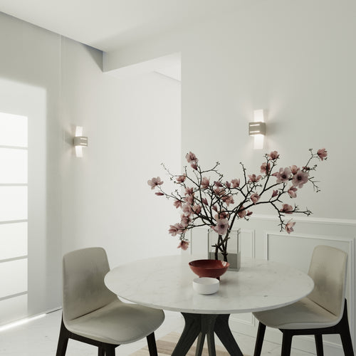 Sollux Lighting Wandlamp LORETO grijs - 10x12x30cm