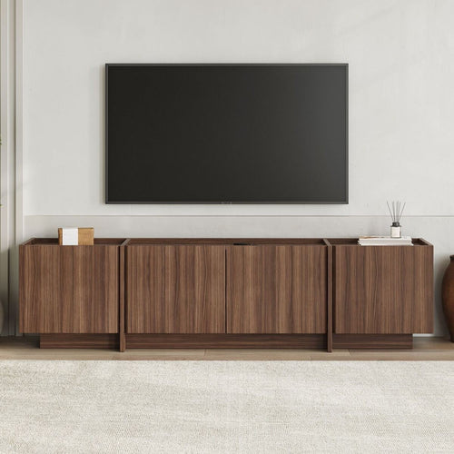 Calicosy - TV-meubel ARVEN - beige 180x90x75 cm
