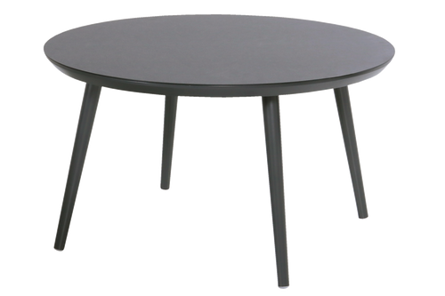 Hartman Dining Tuinset Sophie - Antraciet Kunststof - Ø128x75cm