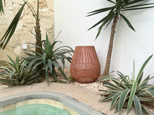 Originalhome lampenkap gerecycled Lampion no 3 - terra - S - vtwonen shop