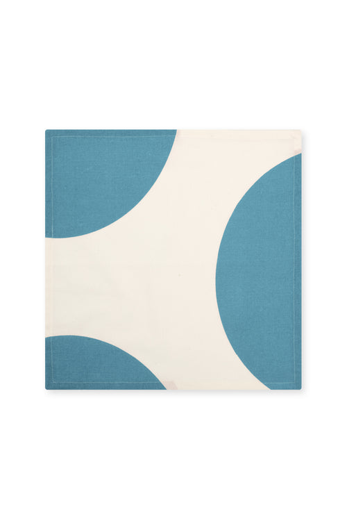 vtwonen - Servetten - Blauw - Katoen - 40x40cm - Set van 4