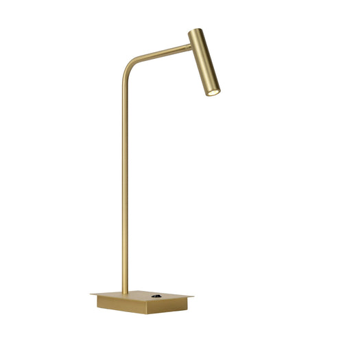 Atmooz tafellamp Pomery - antiek messing - 36 x 12 x H 49 cm - geïntegreerde led