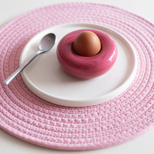 Ona - Placemat 35cm blush pink Piff - Set van 4
