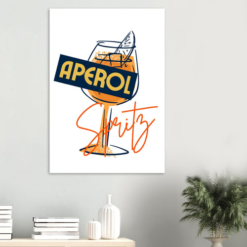 Artfulprints  Aperol Spritz - Sketch   poster A4 21x29.7 cm - vtwonen shop