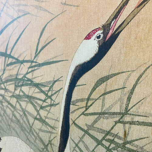 Art for the Home Canvas - Kraanvogels in de Ochtend - 100x54cm