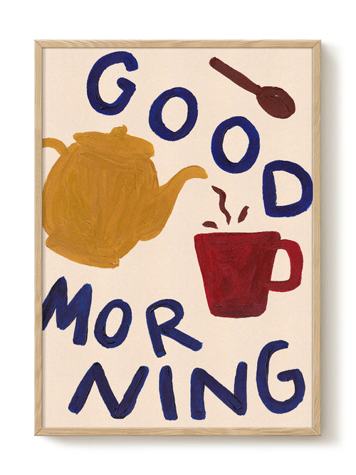 Abbie Franks - Good Morning - PSTR studio Kunst Poster