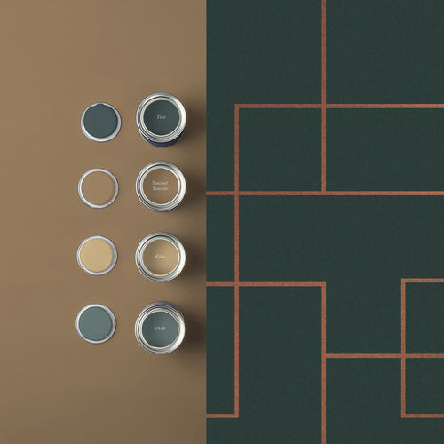 Graham & Brown Vliesbehang - Primo Teal - 10mx52cm - vtwonen shop